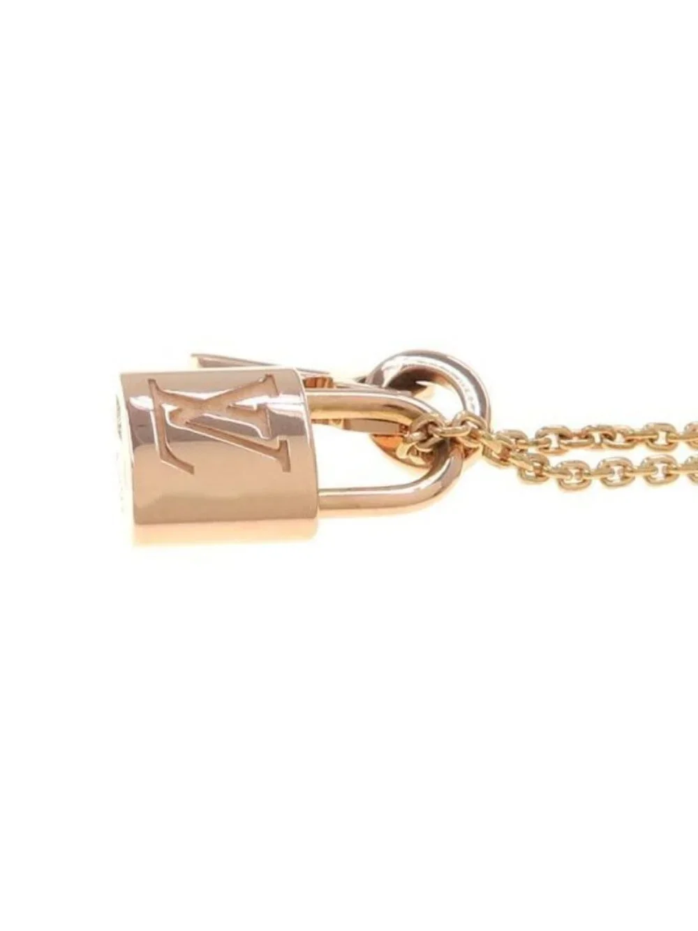 Louis Vuitton Pendentif Lockit Necklace